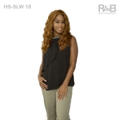 R&B Collection 3D Volume And Human Mink Human Hair Blend Lace Wig - HS-SLW 18